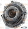 BEHR HELLA SERVICE 8MV 376 758-611 Clutch, radiator fan